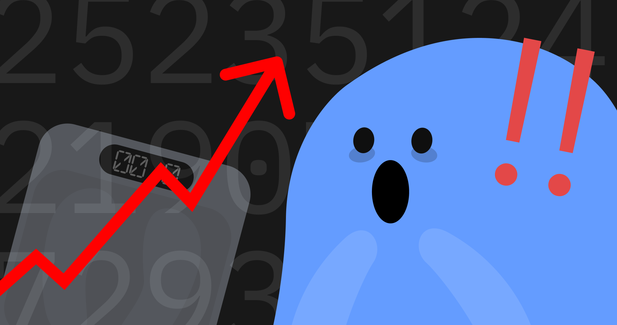 An image illustrating how sleep debt can lead to weight gain